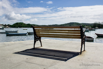 Banco &agrave; beira mar