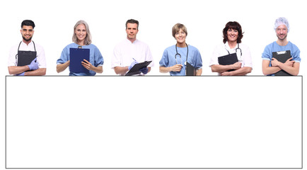 Fototapeta premium Group of healthcare people