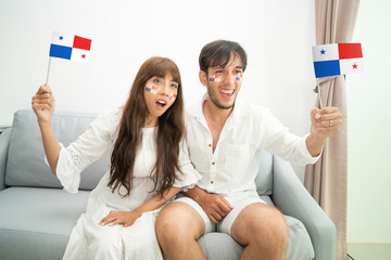 Panama soccer Fan Watch World International Cup