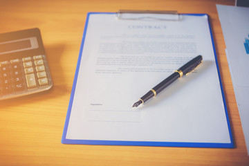 Contract for the sale of a New Home (lorem ipsum - fake text)