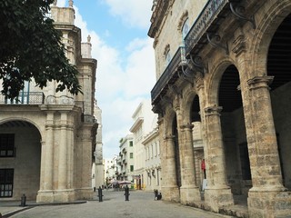 Obraz premium the old city in Havana