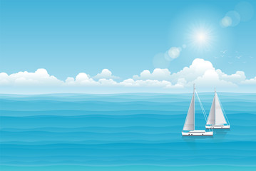 Fototapeta premium Seascape tropikalny