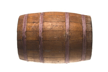 barrel isolated on white background