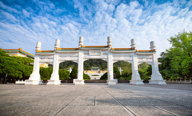 Gu Gong National Palace Museum in Taipei, Taiwan - obrazy, fototapety, plakaty