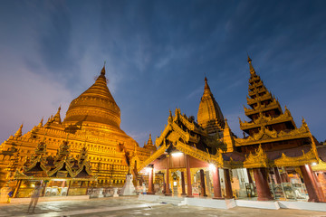 Fototapeta premium Bagan is an ancient city located in the Mandalay Region of Myanmar.