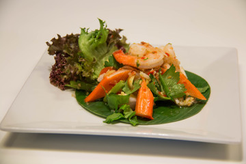 Photo of Thai spicy seafood salad