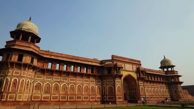 Red Fort at Agra Hyperlapse