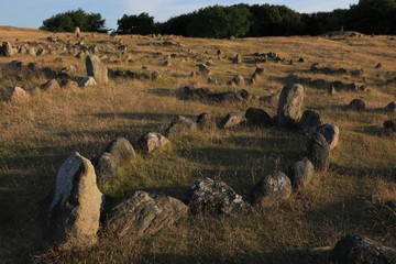 viking graveyard Lindholm Hoje