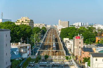 東京世田谷　成城の風景