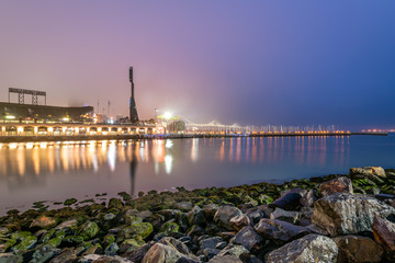 China Basin Park at Sunrise