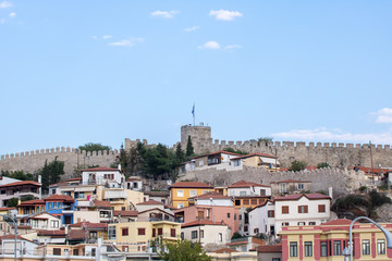 Old city and port of Kavala, Greece