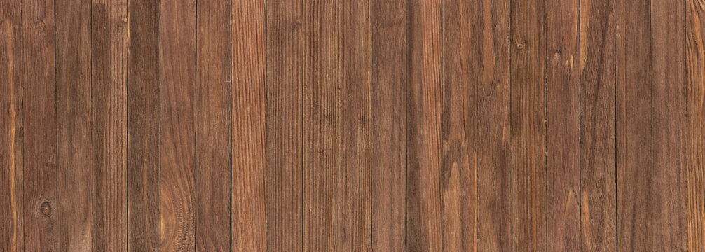 Brown board, wood texture close-up. Wooden background in rustic style