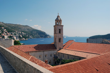 Roof of the Dubrovnik city