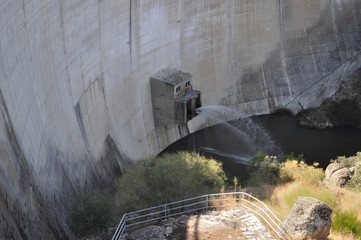 Embalse del Castro de las Cogotas, Avila, España