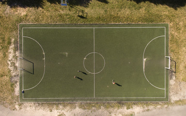 football field, sports ground