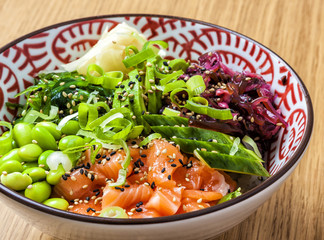 Salmon poke