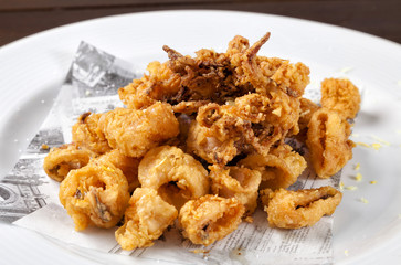Fried calamari