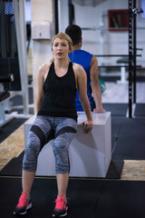 athletes working out their arms