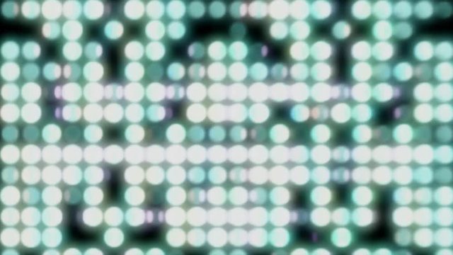 Lichtpunkte Tunnelvision Diskokugel abstrakt