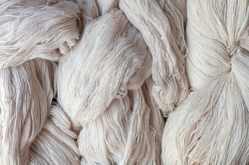 Yarn, raw materials for cotton