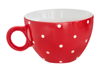 Red Coffee Cup  -  isolated