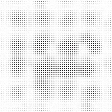 Halftone dots pattern, light overlay background texture in black and white, screen tone textured background, crosshatch, checkered geometric print