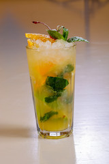 Mojito with orange