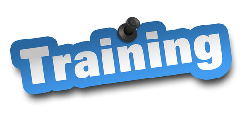 training concept 3d illustration isolated © frender