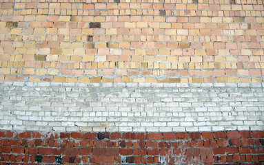 Urban grunge brick wall.