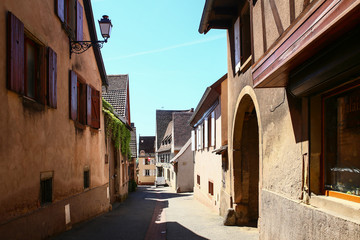 Fototapeta premium Mittelbergheim village in Alsace, France