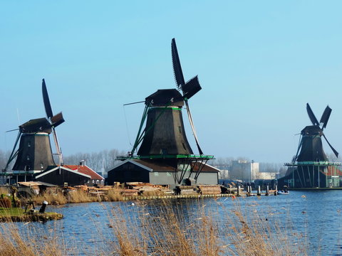 Zaanse Schans Village And Windmills - Amsterdam