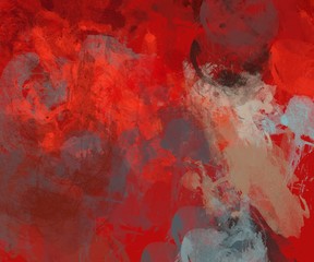 Abstract painting on canvas. Hand made art. Colorful texture. Modern artwork. Strokes of fat paint. Brushstrokes. Contemporary art. Artistic background image.