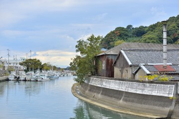 湯浅町の町並み