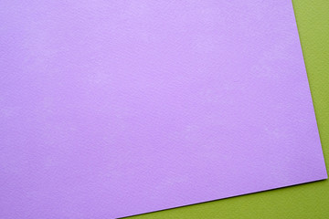 Blank green and purple paper texture background, art and design background