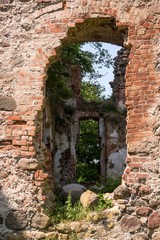 Schloss Putzar - Ulrichsbau - Ruine - Detail