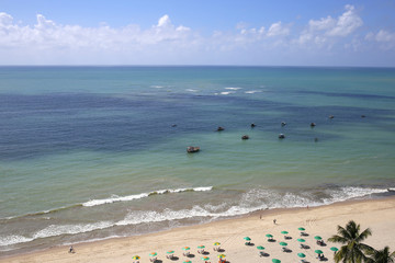 Piedade Beach, in Pernambuco, Brazil