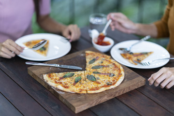 pizza on sweetheart