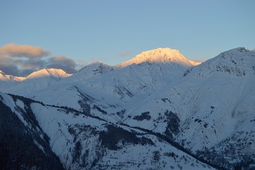 Sunrise Alpes