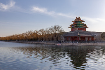 Naklejka premium Forbidden City Wall