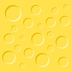 texture of cheese. Yellow texture with craters