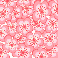 background with cherry blossoms.