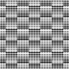 Seamless dots, halftone pattern, geo, geometric seamless print, abstract geomeric background in black and white  color, web site seamless texture, overlay vector textured background 