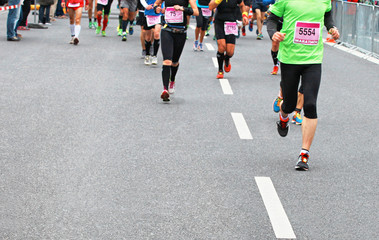 Marathon Läufer