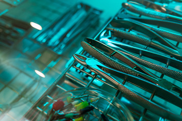 Dental instruments for disinfection. The concept of proper treatment.