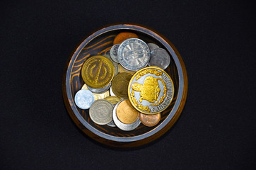 singing bowl of money magic Buddhism wish fulfillment wealth money magnet - 208629240