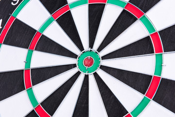 Darts board, Closeup