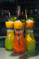 Cocktail drink glass
