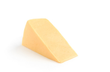 Cheese isolated on white background.