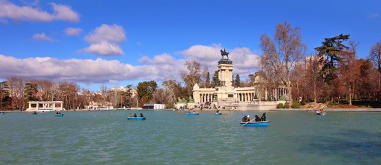 Parque del Buen Retiro de Madrid, Espa&ntilde;a