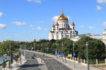 The Cathedral of Christ the Savior in Moscow